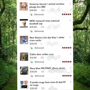 5 Star seller ▪ need more sales to be a POSH Ambas